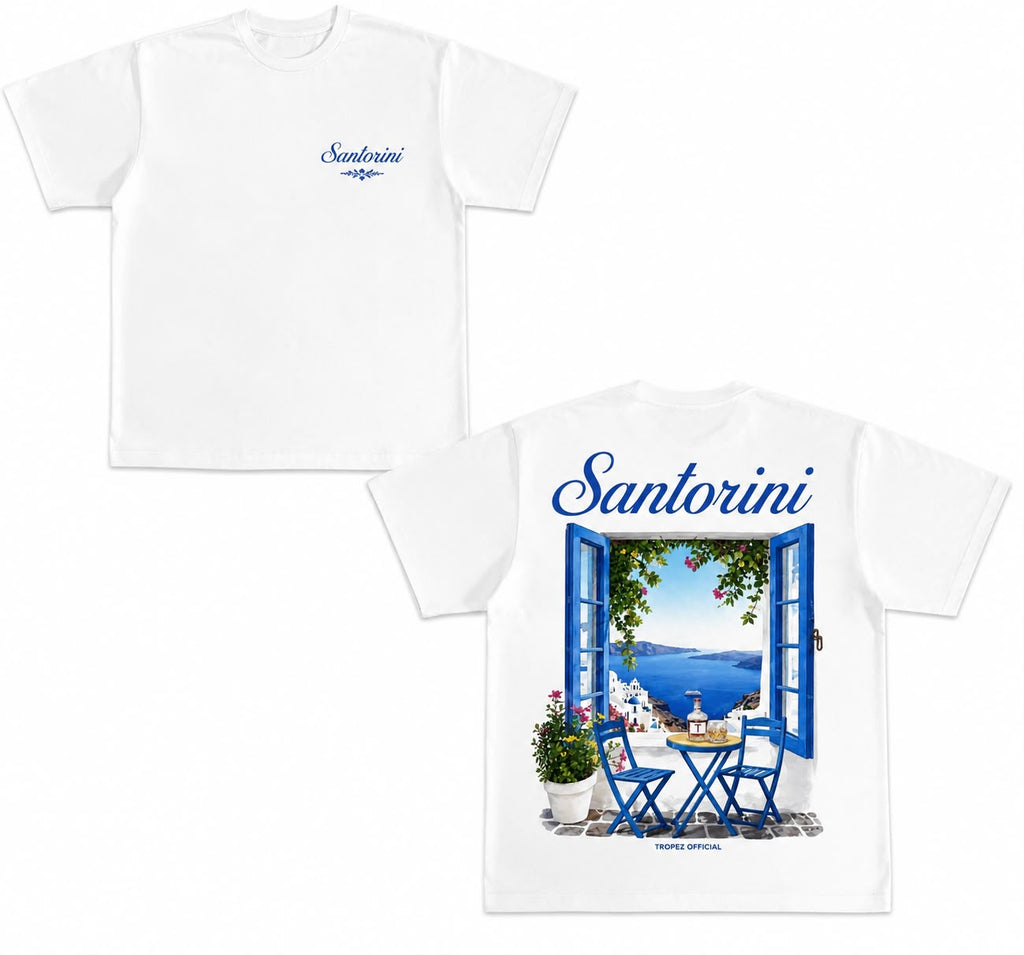 Santorini tee